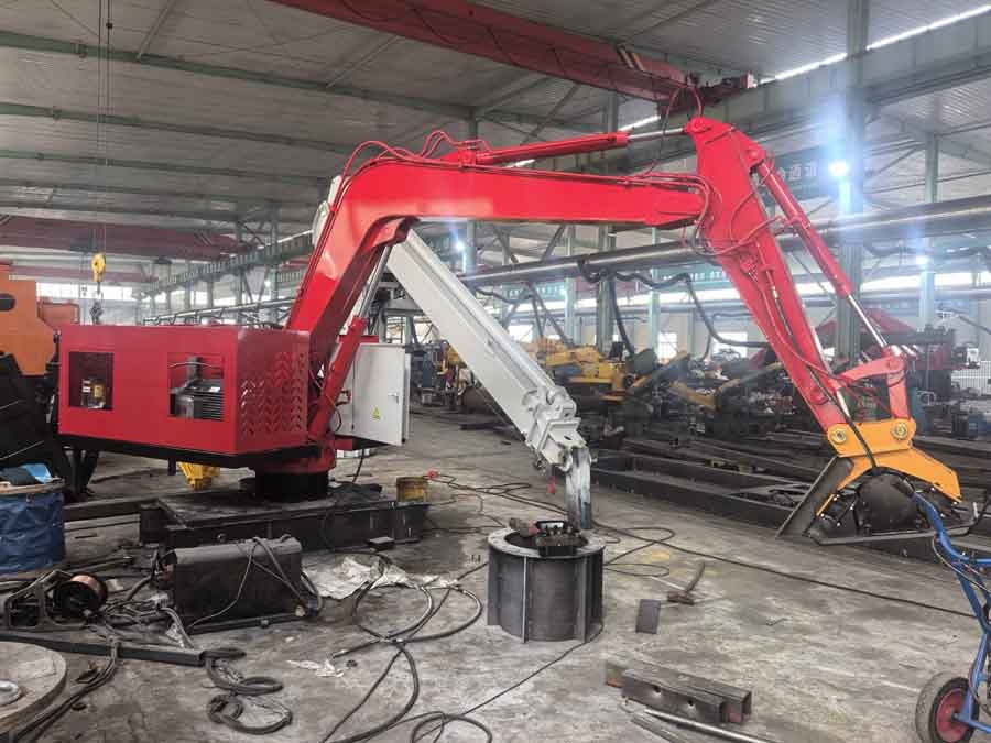 挖抓船吊固定吊車(chē)載吊總成